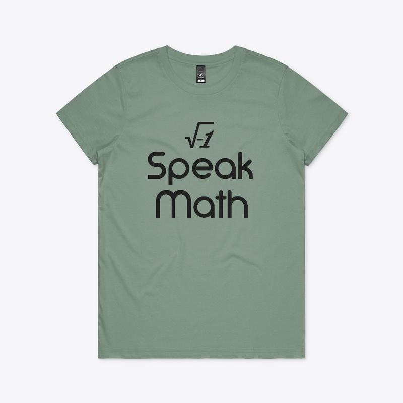 i Speak Math [fbt] (Black letters)