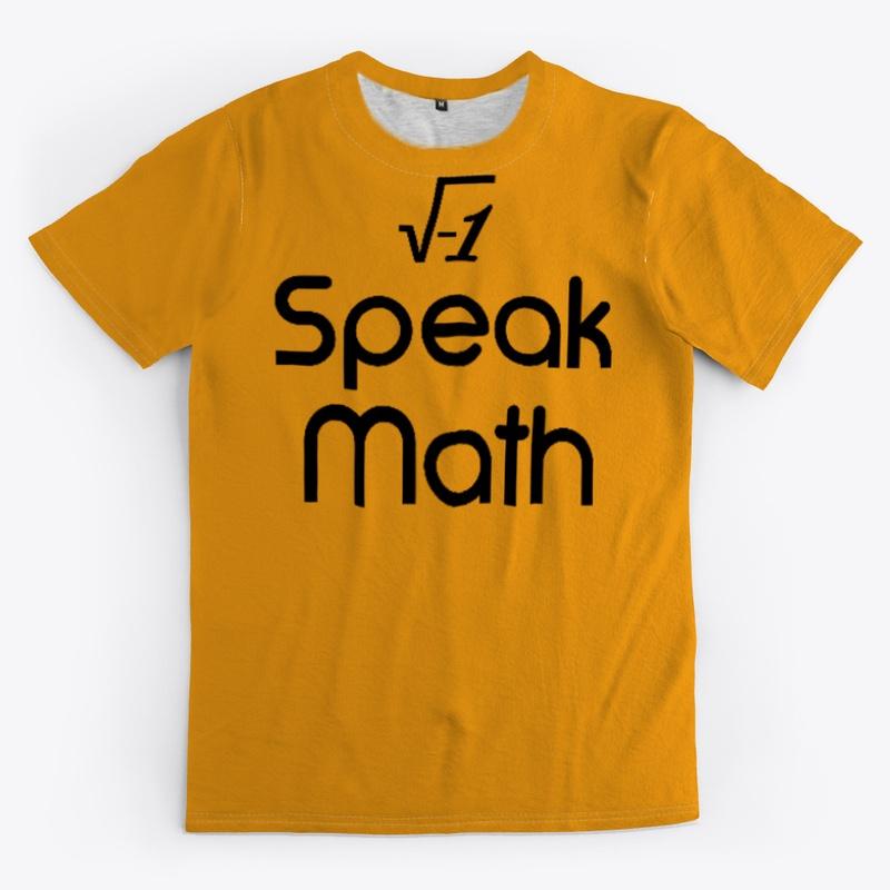 i Speak Math [fbt] (Black letters)