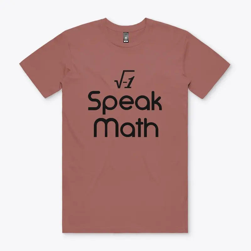 i Speak Math [fbt] (Black letters)